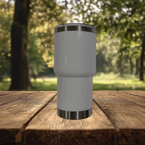 Vaso de Acero Doble Nivel Base Cromada