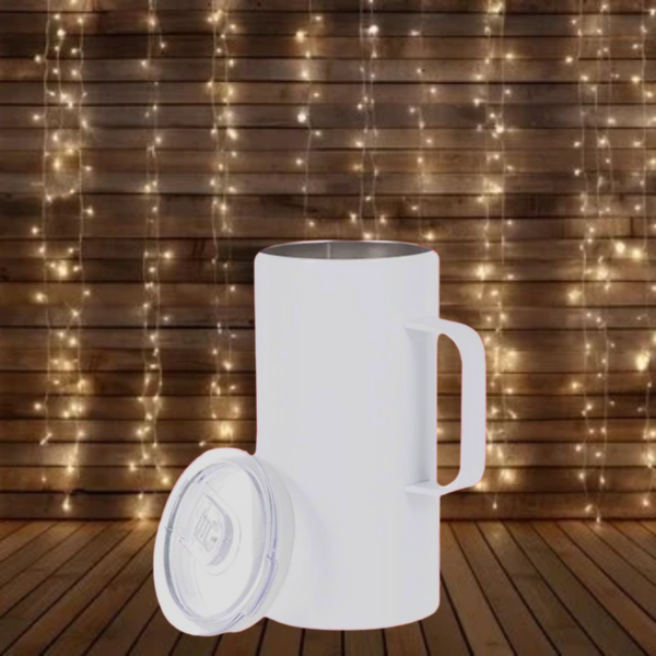 Vaso de Acero 20 Onz con Asa