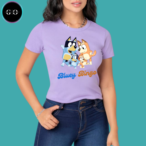 Camisetas de Bluey Bingo