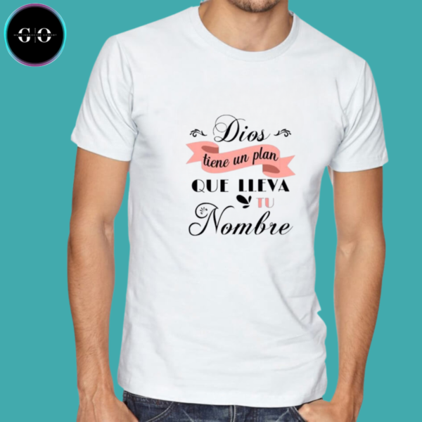 Camiseta / Playera Dios tiene un Plan